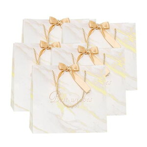 EROSTIMOラッピング袋紙袋手提げギフトバッグギフト包装5枚セット大きいサイズシンプルプレゼントラッピング包装ギフト用手提げおしゃれバレンタイン母の日父の日クリスマスプレゼント…