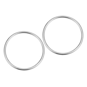 [METALLIXITY]���^��O�����O�o�b�N��50mm���a3mm����2�n�ڈ��������ۃ����O�N���t�gDIY�o�b�O�n���h�o�b�O�x���g�p�V���o�[�g�[��