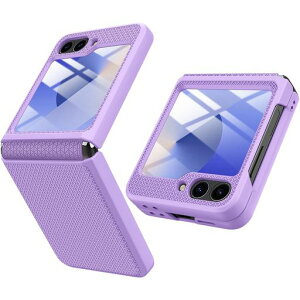 Miimall �Ή� Galaxy Z Flip 6 5G �P�[�X�}�b�gPC �ϏՌ� [�q���W�ی� �y�� ���^ ���C�����X�[�d �g�ѕ֗� ������� �w��h�~ �����h�~]�X�}�z�P�[�X(�p�[�v��)