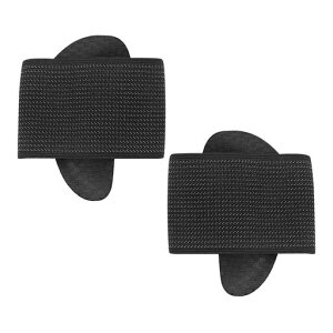 YFFSFDC土踏まず足裏サポーター保護1足2枚セット登山立ち仕事日常生活保護パッド足底衝撃減少負担軽減男女兼用黒