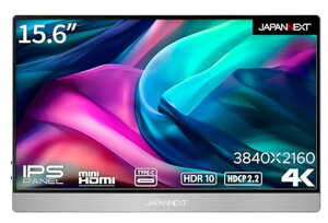 JAPANNEXT15.6C`oCj^[IPSpl4KUHD3840x2160𑜓xX}[gP[Xt(TypeC/MACPCΉ/Xs[J[/sRGB100%//Switch)