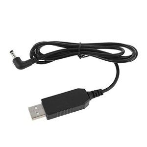 LEZAIMEI �f�[�^�P�[�u���AEcho Dot 3rd���[�^�[�pUSB5V�`12V4.0x1.7mm�d���P�[�u��LED�X�s�[�J�[���j�o�[�T��