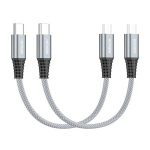 HOTNOW USB C to Micro USB OTG�P�[�u�� �Z�� 15cm 2�{ �[�d�P�[�u��