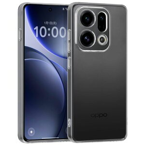 OPPOFindX9�P�[�X�N���A�J�o�[�ϏՌ�TPU�f�ރN���A�P�[�X���菝�h�~�����h�~�����Y�ی쒅�E�ȒP���C�����X�[�d�Ή�OPPOFindX9�P�[�X(�N���A)