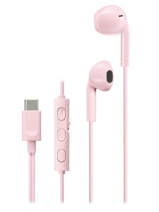 JVC�P���E�b�h JVC HA-FR17UC-P �C���z�� �L�� �}�C�N�t�� �^�C�vC �J���^ USB Type-C 1.2m �s���N HA-FR17UC