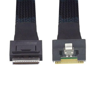 chenyang SFF-8611 8i - SFF-8654 8i 8X Oculink PCIe PCI-Express �X�������C�� SSD �f�[�^�A�N�e�B�u�P�[�u�� 50cm