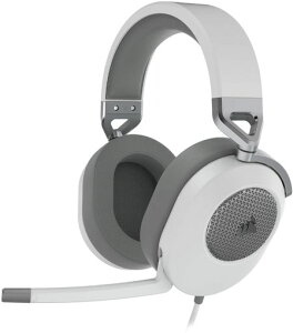 CORSAIRHS65SURROUND�R���Z�A�T���E���h3.5mm�R�l�N�^�Q�[�~���O�w�b�h�Z�b�gMac/PS5/PS4/XboxSeries/Switch�Ή�Discord�F��-�z���C�g-CA-9011271-AP