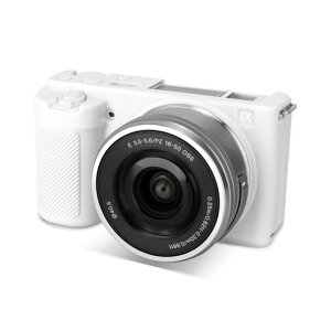 RieibiZV-E10�p�V���R���P�[�X/zv-e10�ی�P�[�X/zve10�J�o�[(�z���C�g)