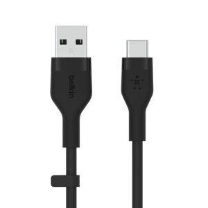 BelkinUSBtoUSB-C�V���R���P�[�u��iPhone15/iPadmini/iPadPro/iPadAir/Galaxy/Android�X�}�[�g�t�H���Ή����ϋvUSB-IF�F��1���[�g���u���b�NBOOST