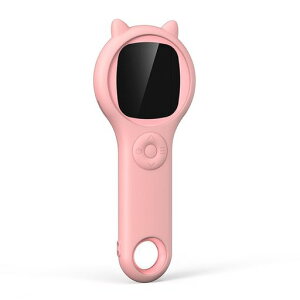 キッズデジタル顕微鏡、100x‐500Xズームハンドヘルドポケット顕微鏡、メモリ&LEDライト内蔵、2インチ画面付きポータブル拡大鏡、PC対応(PINK)