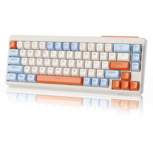 ZIYOULANGM68RpNg3[huL[{[hBluetoothCXL2.4GHzType-C67L[65%RGBƖ[dÉ^PBTʃL[LbvUSBV[o[l̍HwfUC