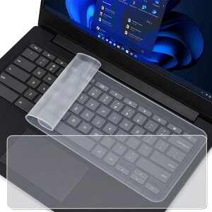 ノートパソコンキーボードカバー1枚入り極薄透明防汚防水消音効果長時間使用可能多機種対応NEC/Toshiba/Surface/MacBook/Dynabook/DELL/HPキーボード保護カバー(13〜14インチ)(33cm-35cm)