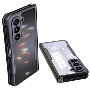 GalaxyZFold6�P�[�X���^�N���A�J�o�[�X�}�z�P�[�X�N���A�ϏՌ��w�ʃP�[�X�V���R���T���\��ZFold6��p�K�o�[�ČRMIL�K�i���΂ݖh�~�J�o�[�S�ʕی�SamsungZFold6�J�o�[�w�ʓ���