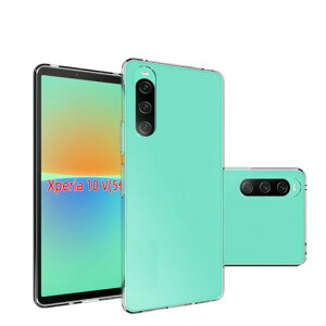 SonyXperia10VS0-52D/SOG11��p�N���A�\�t�g�V���R��TPU�ی�P�[�X���y�ʏՌ��h�~�����h�~�����^�h�w��TPU�N���A�P�[�X�ی�J�o�[��G��ǂ���������������