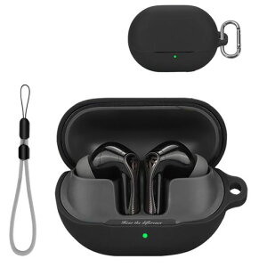 SOUNDPEATS Air5 Pro Plus �p �P�[�X �J�o�[�yYANMONGI�z���C�����X �C���[�z�� �ی�J�o�[ �V���R�� �[�`�F�[���t�� ��LED���C�g �ϏՌ� �����h�~ �h�� �h�o �w��h�~ �L�Y�h�~ �[�d�֗�