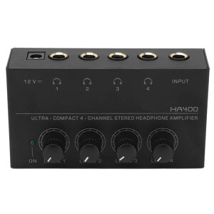 �X�e���I�w�b�h�z���A���v�AHA4004�`�����l���X�e���I�w�b�h�z���A���v���R���p�N�g�o�̓��x�������{�����[��US�v���O100�]240VAC�X�e�[�W�p�^���p