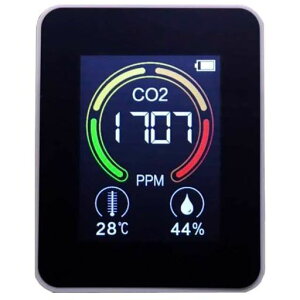 CRECERデジタル二酸化炭素濃度計充電式CO2R-100