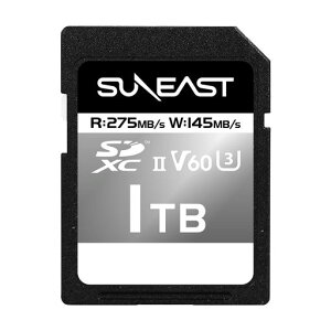 SUNEASTSDXC�J�[�hUHS-IIV60U34KUHDULTIMATEPRO�v���t�F�b�V���i���������[�J�[�h(V60silver1TB)