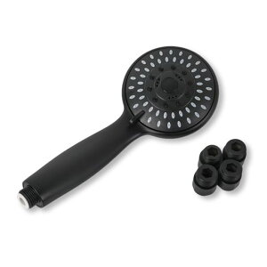 VECELOシャワーヘッド5モード高水圧節水シャワーヘッド節水塩素除去極細水流手元止水肌ケア肌に優しい使いやすい高洗浄力潤い温浴頭皮ケアお風呂用品取り付け簡単M/K/G/Oアダプター付き