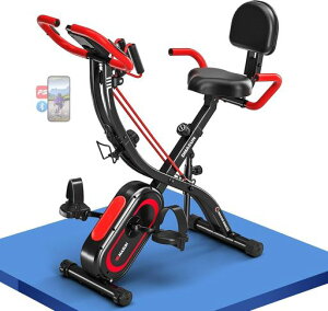 �y�É�&�܂肽���ݎ��zDMASUN�G�A���o�C�N�t�B�b�g�l�X�o�C�N�g���[�j���O�o�C�N�y3-in-1�A�v���A��/�S�����v��/�G�N�T�T�C�Y�o���h�t���z16�i�K����7�i�K�T�h�����������L�_�f�^���g���ȁc