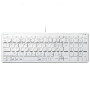 �G���R���L�[�{�[�h�L���p���^�O���t�R���p�N�g�L�[�{�[�h�z���C�gTK-FCP097WH