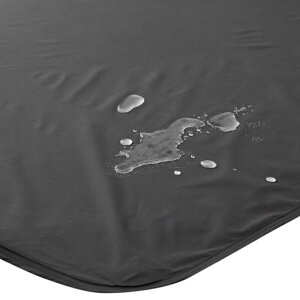 AQUA防水フラットシーツブラックシングル抗菌防臭ダニ通過ゼロ防水シーツマットレスシーツベッドカバーNICEGUARD+汚れ防止敷布団カバーフラットタイプおねしょ対策介護洗える旧社名:ナイ…