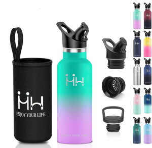 水筒500ml保冷保温真空断熱スポーツドリンク炭酸対応ステンレス直飲みスクリュータイプ漏れ防止軽量洗いやすい広口持ち運び漏れ防止bpaフリー子供女の子大人アウトドア運動会可愛い