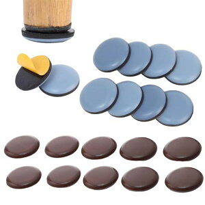 LIKENNY�Ƌ�X���C�_�[�Ƌ�p�b�h�֎q�r�J�o�[20����25mm�ۂ��\�t���Ƌ�ړ��p�b�h�Ƌ�ی�h�����h�~�Ƌ�p�b�h�d���Ƌ�y�X�ړ����\�t�@�[�֎q�ی�V�[�g(�u���[+�u���E��)