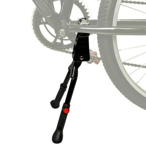 CMLLING自転車ダブルレッグキックスタンド、センターマウントバイクキックスタンド、強化スチールフット滑り止め、ロードバイク用マウンテンバイク用