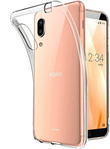 AQUOSSense3aushv45docomosh-02m/Sense3LiteSH-RM12/AndroidOneS7/Sense3basic��p�N���A�\�t�g�V���R��TPU�ی�P�[�X���y�ʏՌ��h�~�����h�~�����^