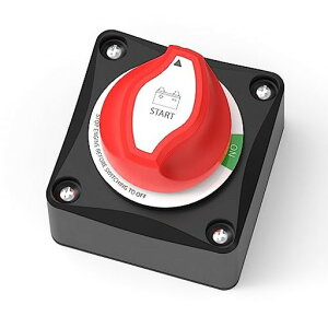 LiTime�o�b�e���[�X�C�b�`12V~48V275A�d���ؒf�X�C�b�`�I��/�I�t�蓮����ɂ���đ����ɓd�͂��Ւf�ł��ی�d���R�d�h�~�o�b�e���[�J�b�g�o�b�e���[�P��/�V�X�e���Ή��ԗp�L�����s���O�J�c