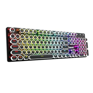 RedragonK710���C�����X�Q�[�~���O�L�[�{�[�h��2.4GHz/BT/USB-C�L���^�C�v���C�^�[���ی^�L�[RGB�o�b�N���C�g���J�j�J���L�[�{�[�h104�L�[�t���T�C�Y�p��z��Q�[�~���O/�I�t�B�X�[�d�����g�c