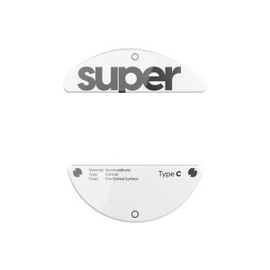 PulsarGamingGearsSuperglide(TypeC)}EX\[forPulsarX3Series}EXtB[g[KXfރEhGbaHϋvᖀCSuperSmooth]-White