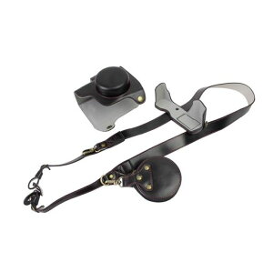 SIUTATDSH�J�����P�[�XPU���U�[�K�pOlympus�I�����p�XOMDEM10IIIE-M10mark3�P�[�X���C�i�[�P�[�X�J�����z���_�[�A�ϐk�E�ϏՌ��E�֌g(�u���b�N)