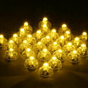 バルーンライト50個入小型提灯LED風船光るバルーン高輝度誕生日結婚式パーティーお祭り応援装飾風船お祭りちょうちん提灯用ライトハロウィンクリスマス