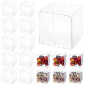 BENECREAT30��7x7x7cmPVC�����v���X�`�b�N�P�[�X�N���A�v���X�`�b�N�{�b�N�X�P�[�X��������v���[���g�P�[�X���b�s���O�{�b�N�X�o�����^�C���f�[�A�L�O���A�M�t�g�̕�p