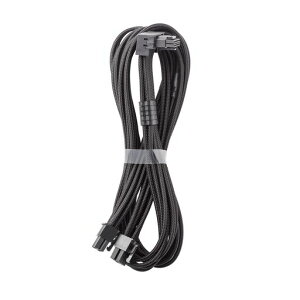 CableMod RT-Series Pro ModMesh Sleeved 12VHPWR 90° StealthSense PCI-e Cable for ASUS/Seasonic/Phanteks - Variant B (Black,
