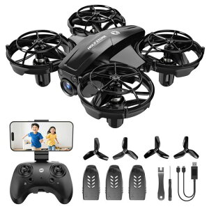 Holy Stone �h���[�� �J�����t�� 100g���� �g�C�h���[�� �q������ ���[�P�[�X�t�� ���S�Ҍ��� HS210�A�b�v�O���[�h�� �u���b�N