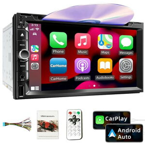 CarPlay&�A���h���C�h�I�[�g�J�[DVD�J�[�v���[���[�A2�{7�C���`�^�b�`�X�N���[���J�[�X�e���I�u���[�g�D�[�X�A�T�|�[�g�~���[�����N�ASWC�ARDS�AAM/FMAUX���̓J�[���W�I���V�[�o�[