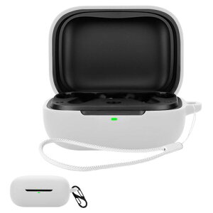 JIAYJPForEarFunAirPro4i�p�P�[�X�J�o�[EarFunAirPro4i�V���R���P�[�X�y�ʔ��^����~�ߎ��[�J�o�[�S�ʕی�[�d�֗�EarFunAirPro4i�ی�P�[�X(�z���C�g)