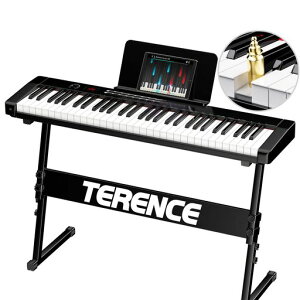 TERENCETS-02�d�q�s�A�m61���^�b�`���X�|���X���ՃL�[�{�[�h�X�^���h�t��MIDI�Ή��[�d�\�L�[�{�[�h�s�A�m���g���m�[��/�^��/�v���O�����@�\���b�X�����[�h���S��/�q���ɍœK�R���p�N�g���c