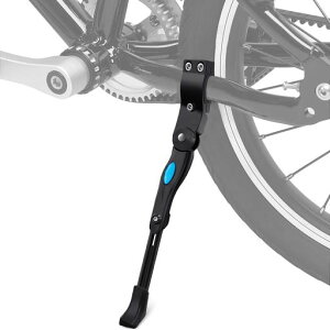 自転車サイドスタンドキックスタンドアジャスタブル35cm~38cmアルミニウム合金製簡単取り付け24-29インチ対応ロードバイク/クロスバイク/マウンテンバイクに適用