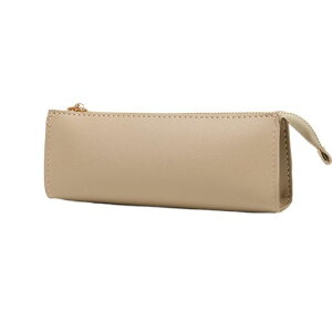 MILASICペンケーススリムおしゃれPUレザーシンプル大人大容量筆箱コンパクト軽量韓国約60g男女兼用文房具メイクポーチプレゼント父の日プレゼント小物収納ポーチ新学期入学祝黒