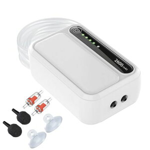 �G�A�[�|���v����/�ނ�THYESCOM���^�G�A�|���v��d���N��&�A���ғ�&�Ԋu�ғ����[�h�g�ю_�f�񋟃|���v2600mAh���`�E���d�r�����ő�36���ԓ���1.5L/minx2����C�r�o�ʐÉ��݌v����/���̈ڑ�/��c