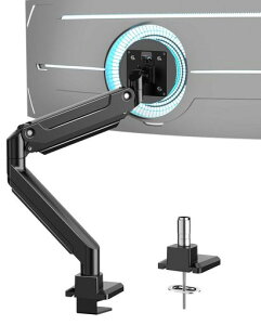 FORGINGMOUNT���Ϗd17~49�C���`���j�^�[�A�[���ω׏d20kg�p�Ȍ^�E�E���g�����C�h�Ή��w�r�[�f���[�e�B�[���j�^�[�A�[���S���������\�V���O�����j�^�[�X�^���hVESA75x75mm/100x100mm