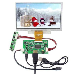 VSDISPLAY 7�C���` IPS�t���p�l�� 1024x600 HD LCD�R���g���[��