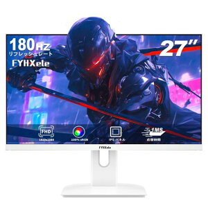 �Q�[�~���O���j�^�[�z���C�g27�C���`1080P180Hz���j�^�[FHD�����(1920x1080)IPS1msMPRT16:9���FPC���j�^�[�����X�s�[�J�[144Hz/165Hz/180Hz�Ή�AMDFreeSync