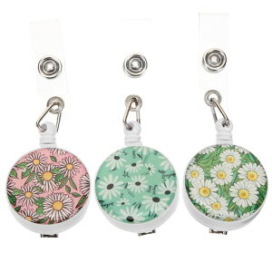 NUOBESTY���D���[���ԕ��������ݎ��o�b�W�N���b�v��]�L�kID�J�[�h�z���_�[�Ō�t�w���E���L�[�����O�t��3�Z�b�gABS�{�f�B8cmx3cmx2.5cm�y�ʓW����w�Z�I�t�B�X���[���N���b�v