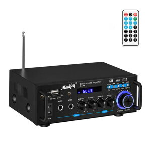 MoukeyXeIAvp[AvI[fBIAvJIPAvBluetooth5.0FMWItMP3/USB/SD[_[fW^LEDfBXvC}CN(d100W)ubN