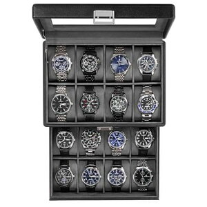 ProCase�r���v�P�[�XPU��16�{2�i���E�I�b�`�{�b�N�X�j�����p���[�{�b�N�X�A�N�Z�T���[�P�[�X�A�N�Z�T���[���[�f�B�X�v���C���������a�����L�O���v���[���g-�u���b�N